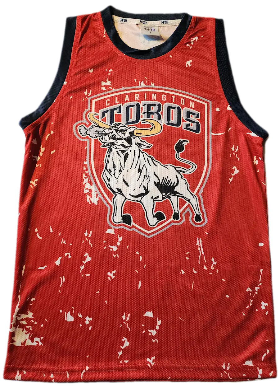 Toros Basketball Jersey - Red