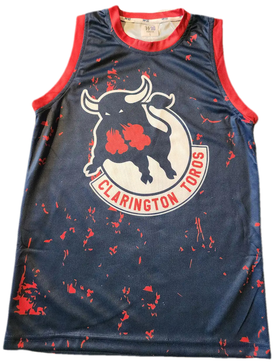 Toros Basketball Jersey - Blue