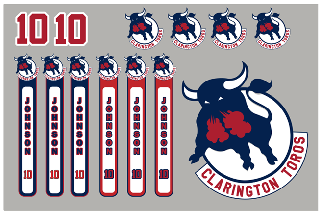 Toros Sticker Kit